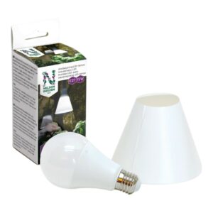 Plantelys LED-pære Skjerm 15W E27