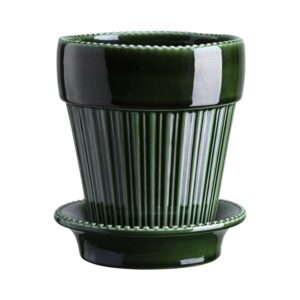 Simona GLAZED Emerald Green Ø 14 cm