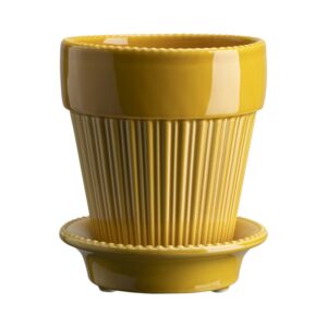 Simona GLAZED Amber Yellow Ø 14 cm