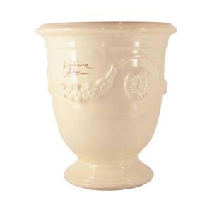 Krukke Klassisk Hvit H43cm D38cm