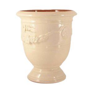 Krukke Klassisk Hvit H32cm D28cm